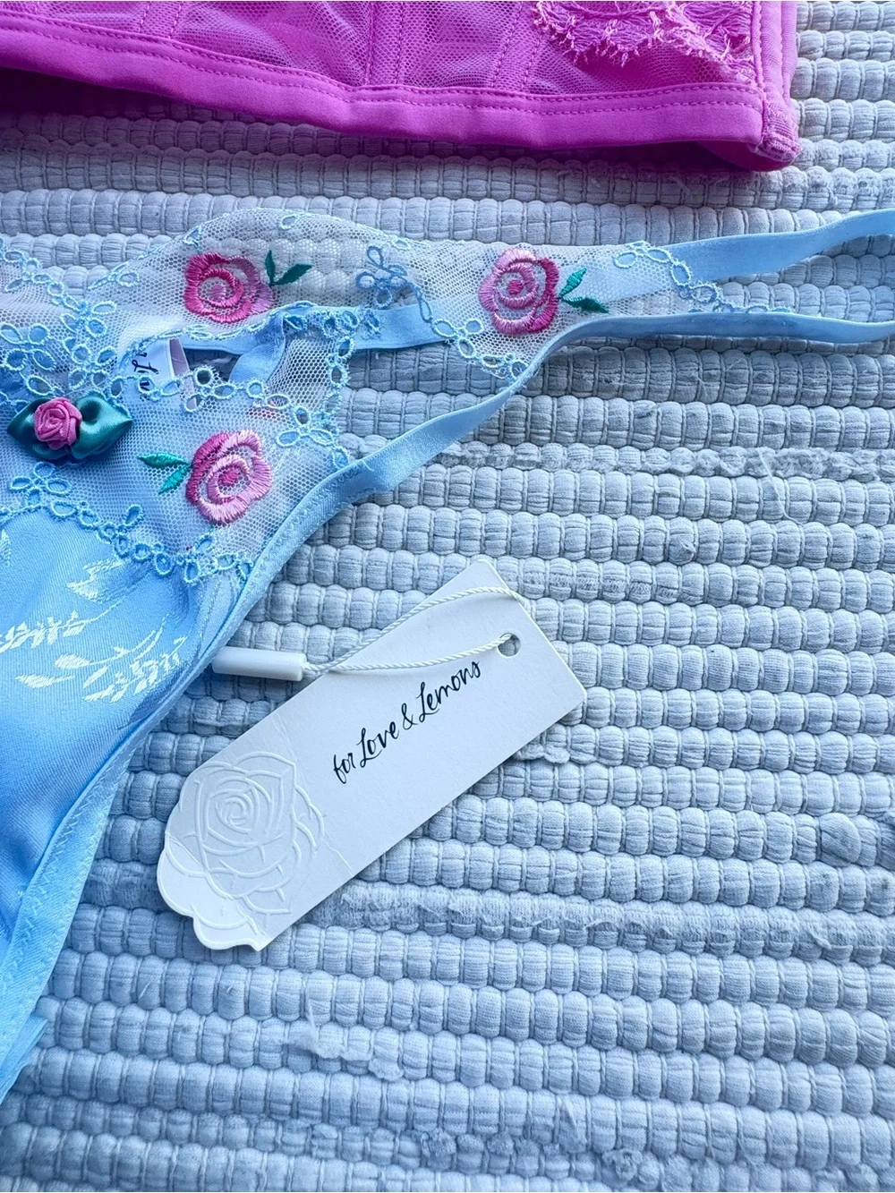 Victoria’s Secret Dream Angels For Love & Lemons Lingerie Bundle L XL NWT